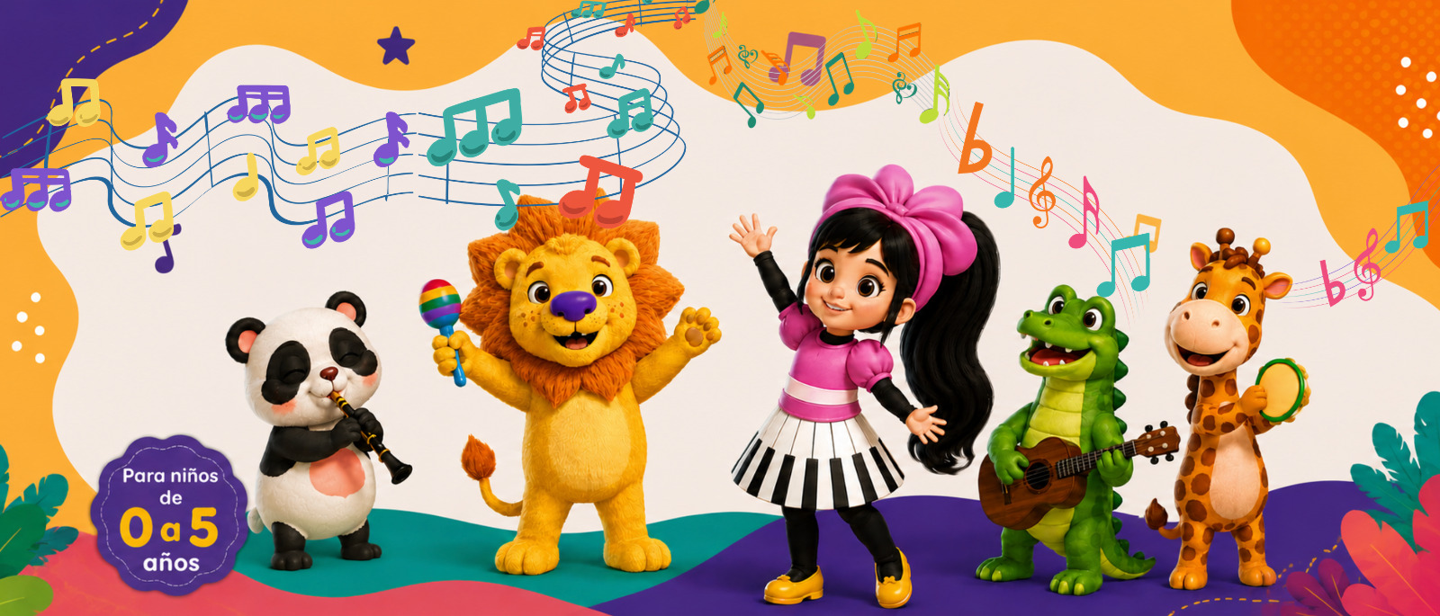 Centro Nathán: música y experiencias para niñas y niños